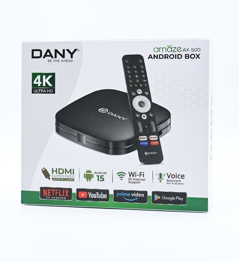DANY Amaze AX-500 4K Ultra HD Android TV Box