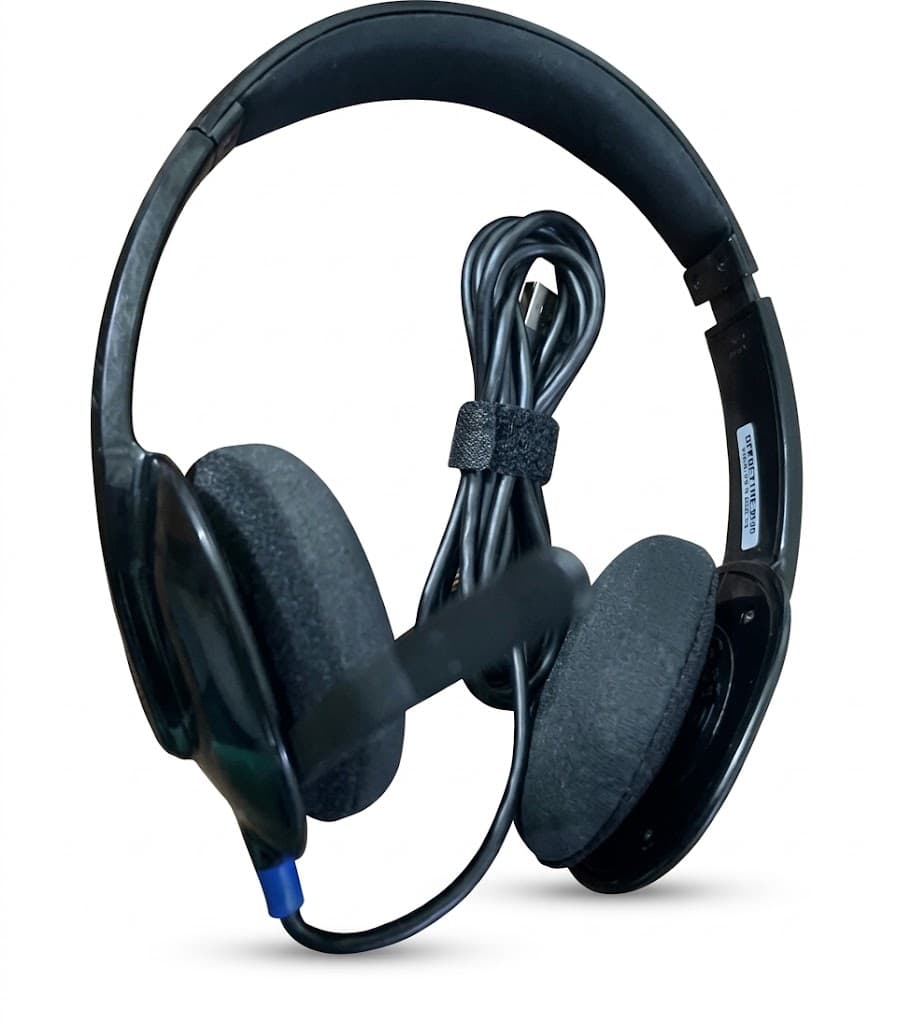 Logitech H340 USB Wired Stereo Headset with Noise-Canceling Mic