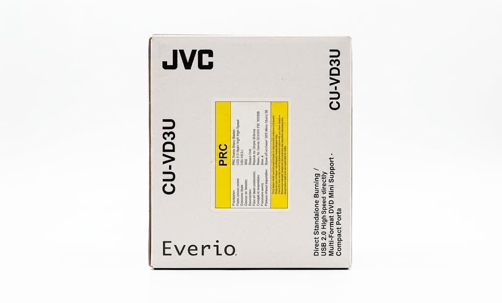 JVC Everio Share Station CU-VD3U External DVD Burner & Player