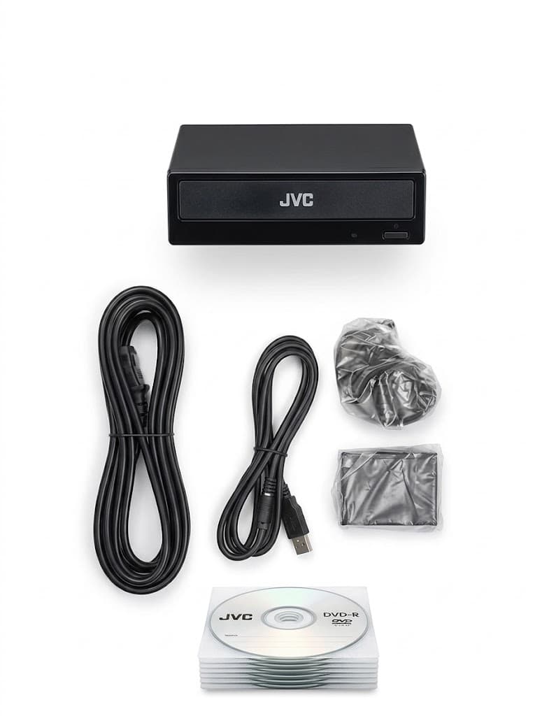 JVC Everio Share Station CU-VD3U External DVD Burner & Player — view 2