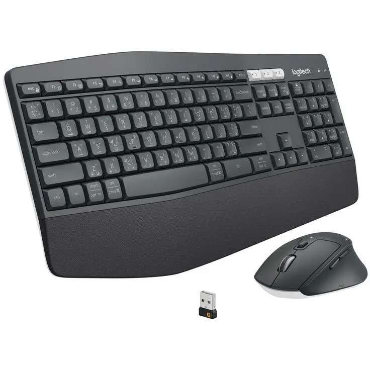 Logitech MK850 Performance Wireless Keyboard and Mouse Combo, Bluetooth Smart and 2.4GHz Wireless Connection